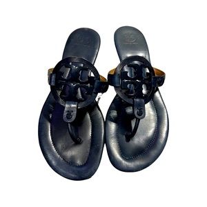 Tory Burch Miller Sandals - Navy